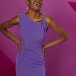 Sleeveless pencil dress