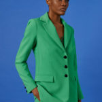 Σακάκι με κουμπιά και ντυμένη ζώνη