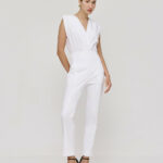 Wraparound jumpsuit