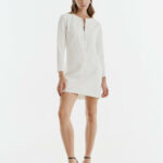 Φόρεμα μίνι με πέτρες στο ντεκολτέ