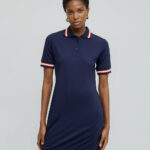 Φόρεμα μίνι με ριπ λεπτομέρειες