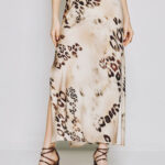 Animal-printed skirt