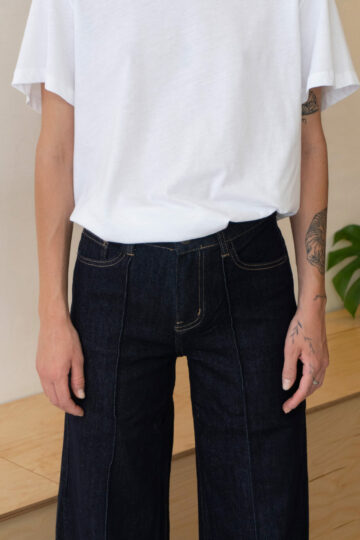 Wide leg jeans