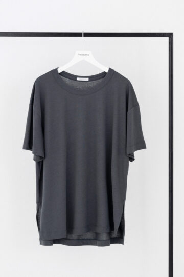 Organic jersey oversized long t-shirt