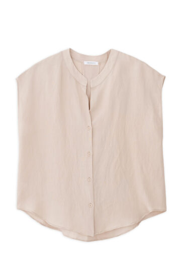 Gauze loose shirt