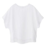 Gauze oversized blouse