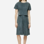 Relaxed Fit Long Sweatbermuda