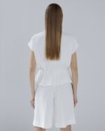 Wrap blouse with an elasticated waist - Image 3