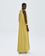 Maxi halter dress with metallic details - Image 2