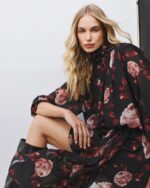 Floral mini dress with ruffles - Image 3