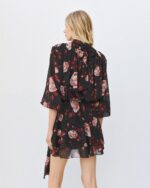 Floral mini dress with ruffles - Image 4