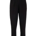 Heavy rib sandwashed jogger pants