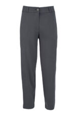 Satin sandwashed regular pants