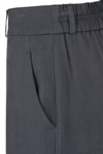 Satin sandwashed regular pants - Image 2