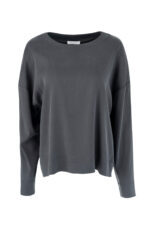 Satin sandwashed top