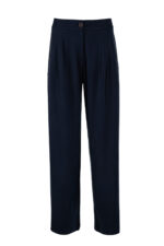 Satin sandwashed pleated pants - Image 2