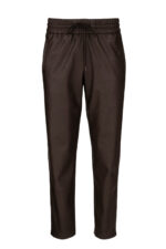Leather jogger pants - Image 5
