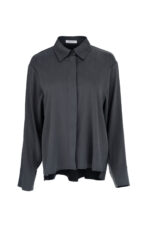 Satin sandwashed shirt