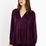 Cupro viscose blouse