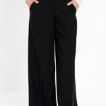 Heavy T/R wide leg pants