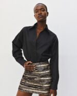 Shirt with metallic details - Image 2