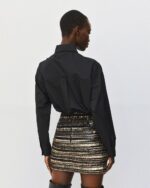 Shirt with metallic details - Image 3