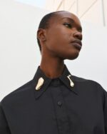 Shirt with metallic details - Image 4