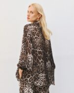 Oversized leopard-print shirt - Image 3
