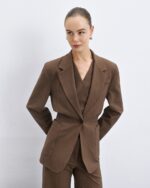 Blazer with elasticated waist - Image 2