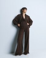Knitted lurex pants - Image 3