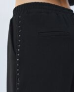 Pants with elasticated waist and rhinestones - Image 3